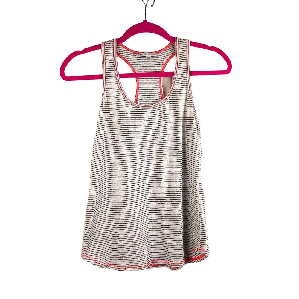 Trina Turk Racerback Stripe Tank Top XS